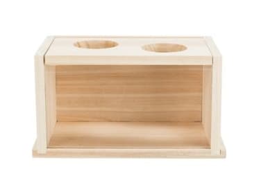 Trixie Sand bad, mus/hamster, træ, 20 × 12 × 12 cm