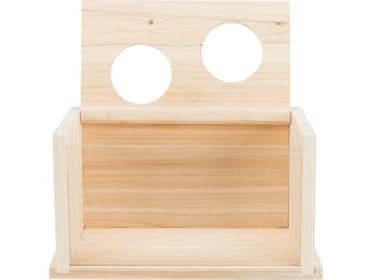 Trixie Sand bad, mus/hamster, træ, 20 × 12 × 12 cm