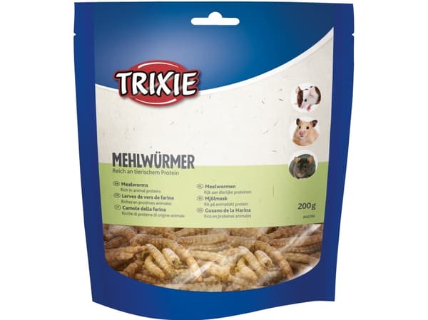 Trixie Mealworms, dried, 200 g - (5 pk/ps)