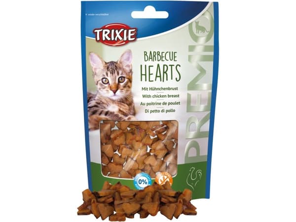 Trixie PREMIO Barbecue Hjerte, 50 g - (12 pk/ps)