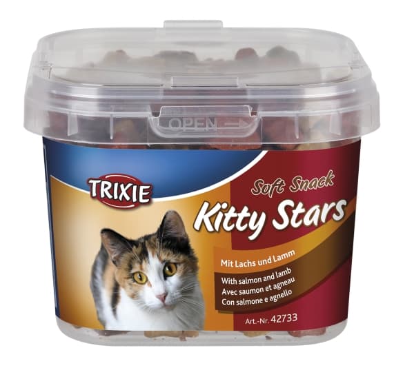 Trixie Soft Snack Kitty Stars, 140 g - (12 pk/ps)