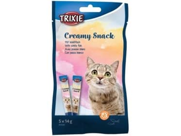 Trixie Creamy Snack with white fish, 5 × 14 g - (6 pk/ps)