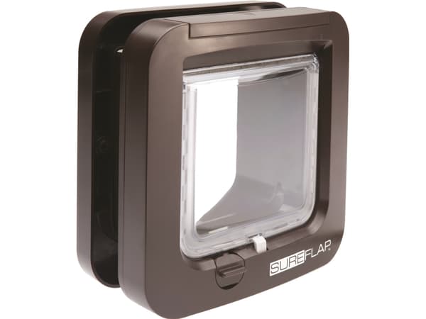 Sureflap Kattedør t.chip brun