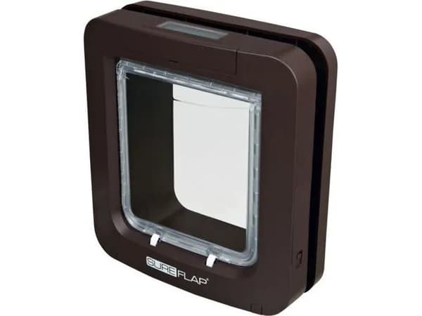 Sureflap Kattedør t.chip brun
