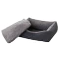 Miniatyrbillede 3 af 6: Sun Garden Luxury Hundekurv Lucky + Pude 59x67x20cm Grå