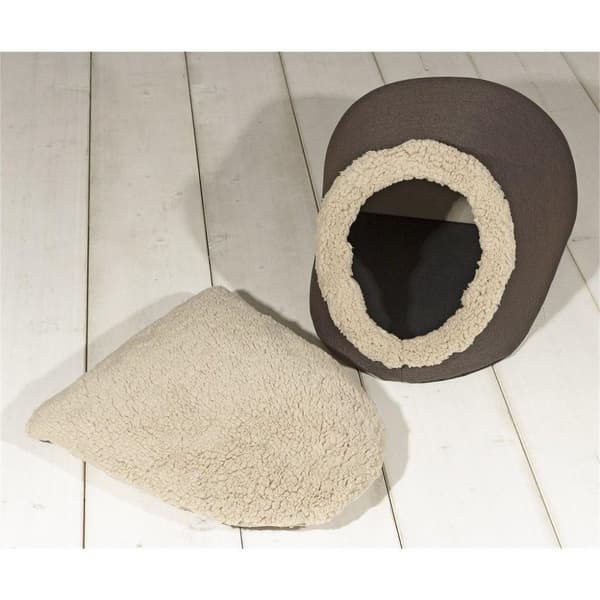 Sun Garden Simba Pet Den 45x40x32cm ruskea/beige