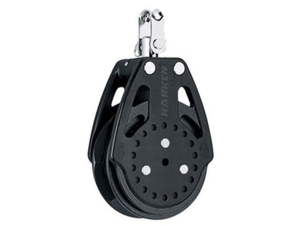 Harken Carbo Ratchamatic Blok 57 mm enkelt svirvel