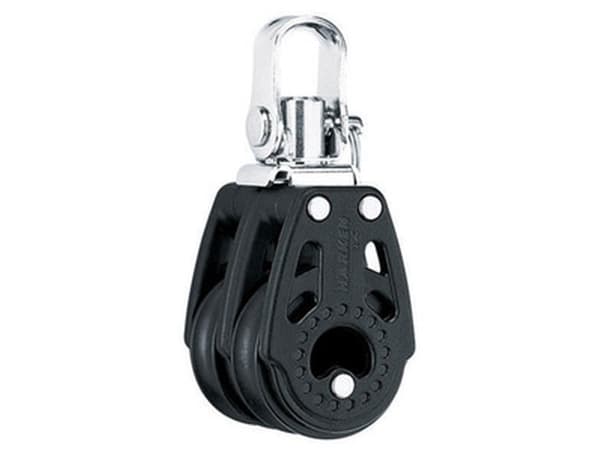 Harken Carbo Block 29 mm kaksinkertainen, kääntyvä, kääntyvä