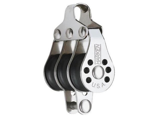 Harken Microblok 22 mm trippel m. hunsvot
