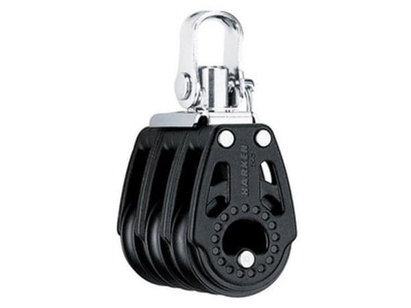 Harken Carbo Block 29 mm kolminkertainen, kääntyvä, kääntyvä