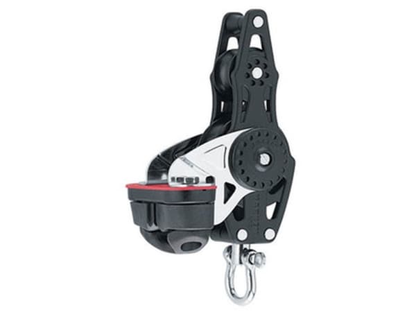Harken Carbo Blok 40 mm enkelt, hunsvot, violin, C