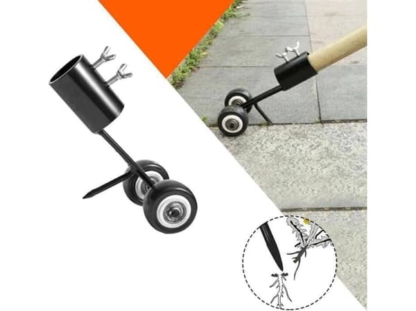 Aptel SCRAPER FOR REMOVING GRASS WEEDS FROM THE BIKE on wheels black AG394E