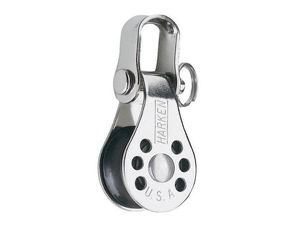 Harken Microblok 22 mm enkelt, sjækkel