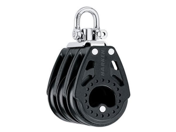 Harken Carbo Blok 75 mm tripel, svirvel