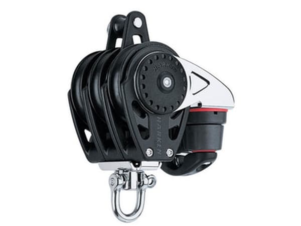 Harken Carbo Blok 57 mm tripel, svirvel, hunsvot,