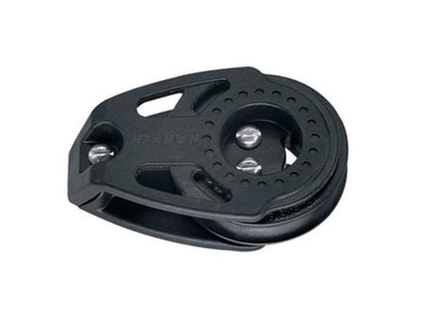 Harken Carbo Blok 57 mm enkelt, skildpadde