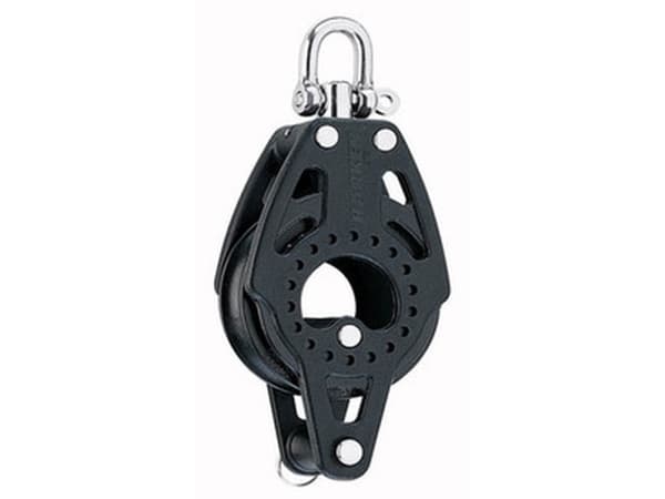 Harken Carbo Blok 57 mm enkelt m. hunsvot