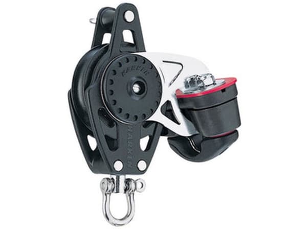 Harken Carbo Blok 40 mm enkelt , svirvel , hunsvot