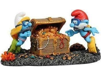 Aquadella Smølfe skattekiste 18,8x9,7x9,6cm.