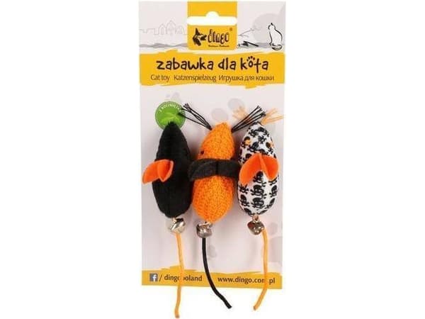 Dingo Cat Toy - Salem Mice 3pcs