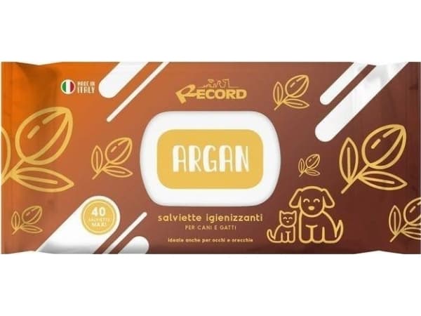 Record Italien RECORD Våtservetter NEW ARGAN XL 40st ANTIBACTERIAL