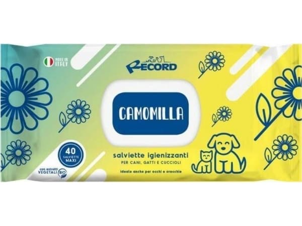 Record Italy RECORD NYE KAMILLE-VITTER 40stk ANTIBAKTERIELL