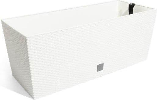 Prosperplast Rato Case puutarhalaatikko valkoinen 80x33 cm