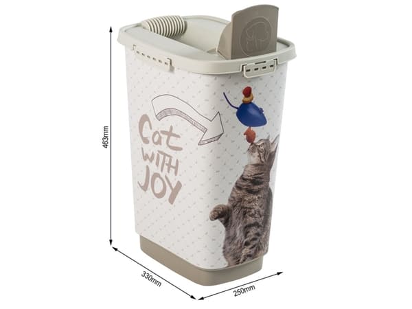 Rotho Pojemnik na karmę żwirek 25 L /11 kg CODY KOT