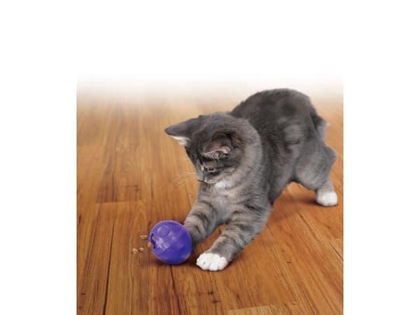 Kong Kattleksak Aktivering Treat Ball Blå 8cm