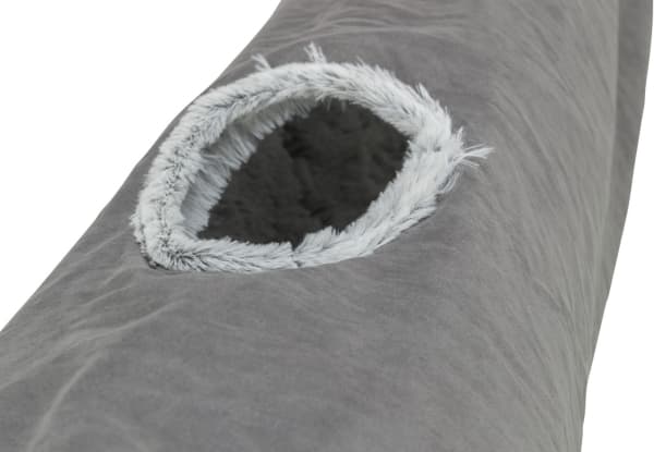 Trixie Harvey playing tunnel, plush, ø 27 × 116 cm, grey