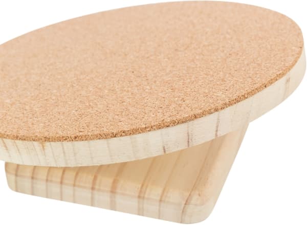 Trixie Running disc, hamster, wood/cork, ø 22 cm