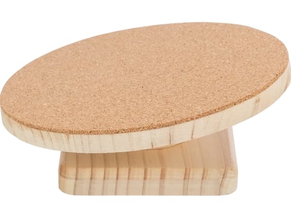 Trixie Running disc, hamster, wood/cork, ø 22 cm