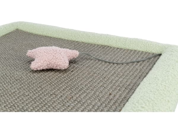 Trixie Junior Scratching mat, 47 × 47 cm, grey/mint