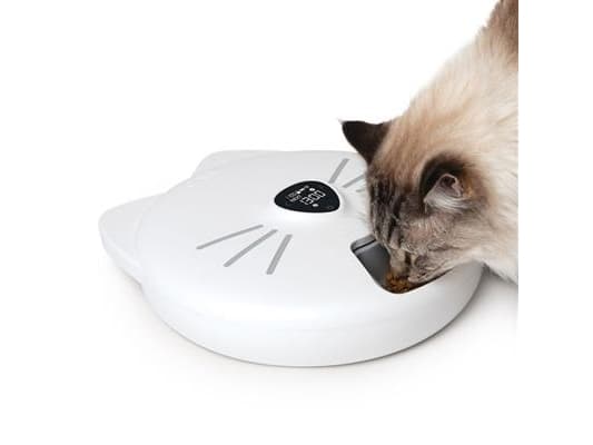 Pixi Smart 6-måltidsmater Automatisk kattemater 32 x 34,5 x 9,2 cm
