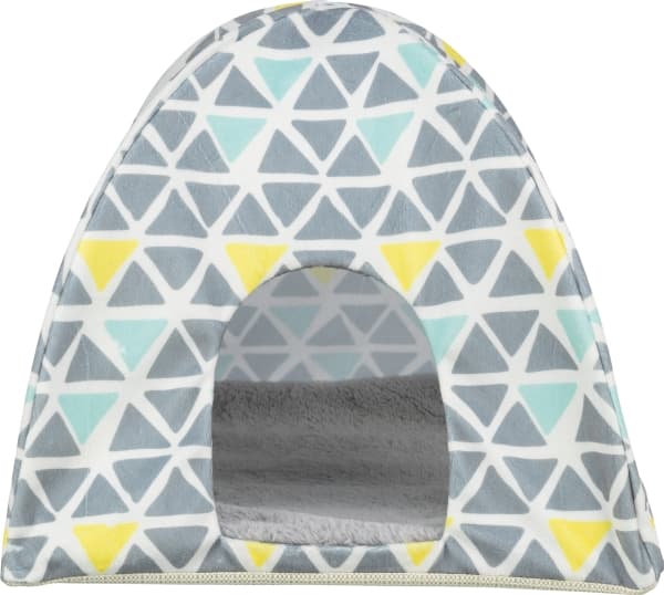 Trixie Sunny wigwam,guineapig/dwarfrabbit,37×35×37cm,mul.color/grey
