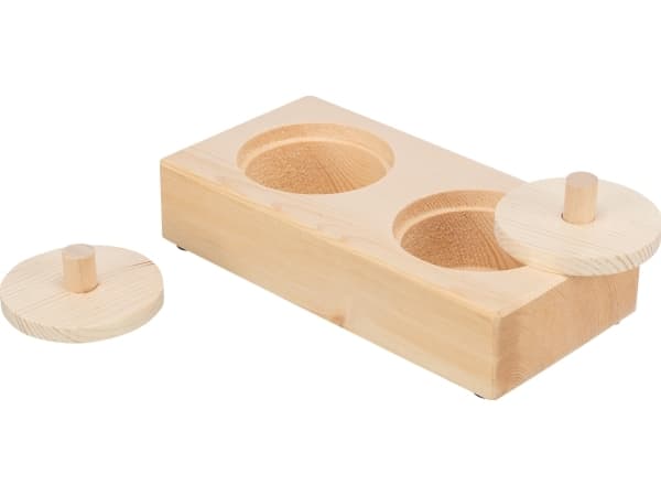 Trixie Snack box, wood, 14 × 3 × 7 cm