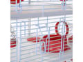 Miniatyrbilde 4 av 5: ZOLUX Cage RODY3 TRIO rød farge