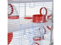 Miniatyrbilde 5 av 5: ZOLUX Cage RODY3 TRIO rød farge