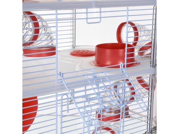 ZOLUX Cage RODY3 TRIO rød farge