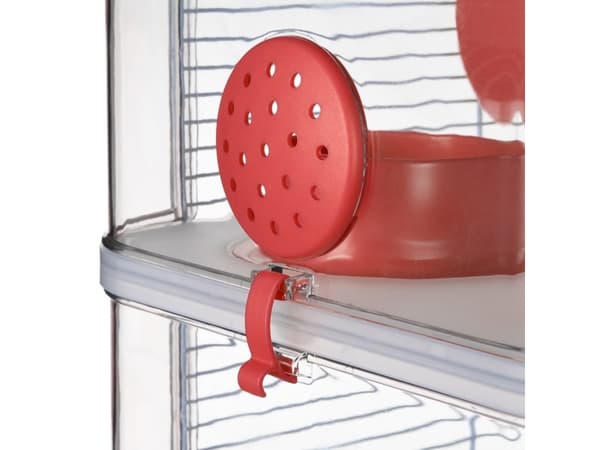 ZOLUX Cage RODY3 TRIO rød farge