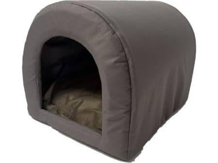 GO GIFT katt- och hundbädd - taupe - 40 x 33 x 29 cm