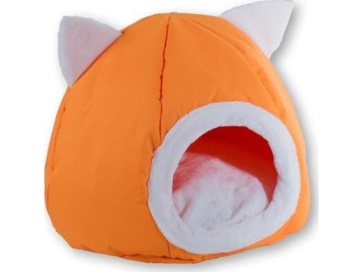 GO GIFT kennel katteseng - oranssi - 40x40x34 cm