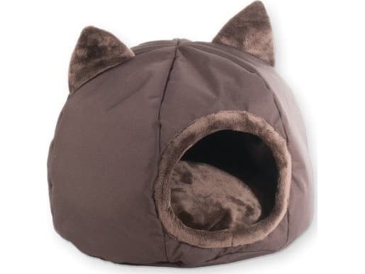 GO GIFT kennel katteseng - brun - 40x40x34 cm