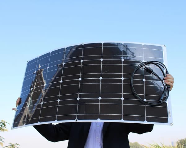 Joustava aurinkopaneeli, 1000W, 12V/24V