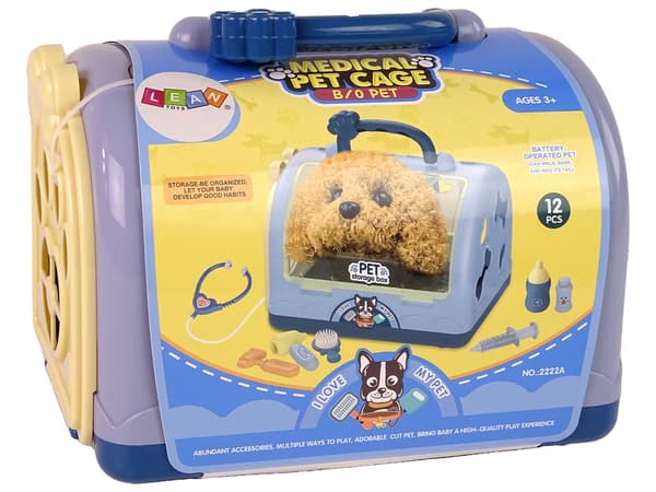 Dog Care Kit Veterinarian Accessories Blue