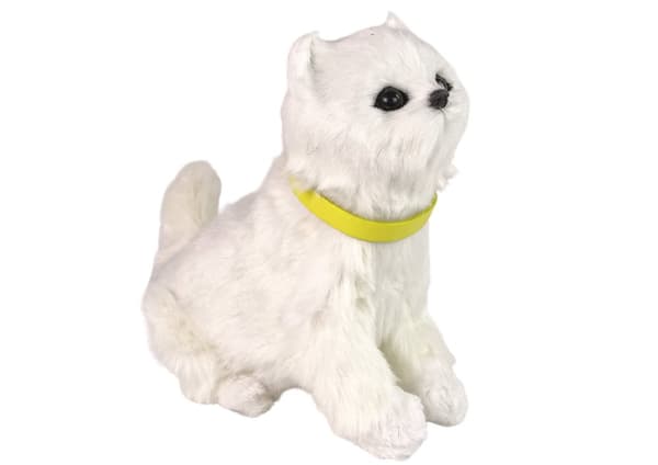 Interactive Plush Kitty Soft fur Stroke its head and learn its functions