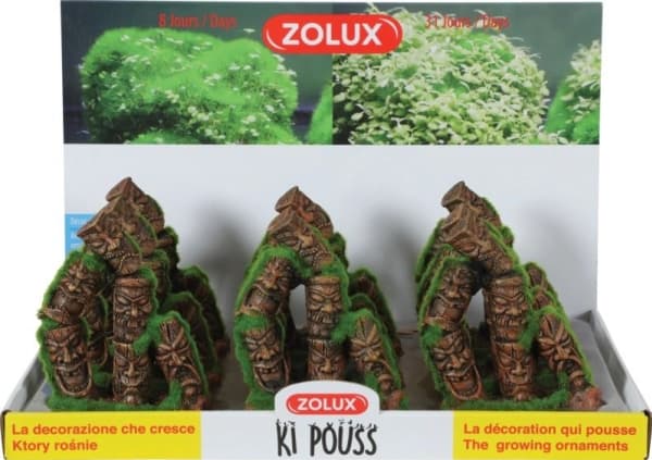Zolux Totem koristelu 3 pylvästä