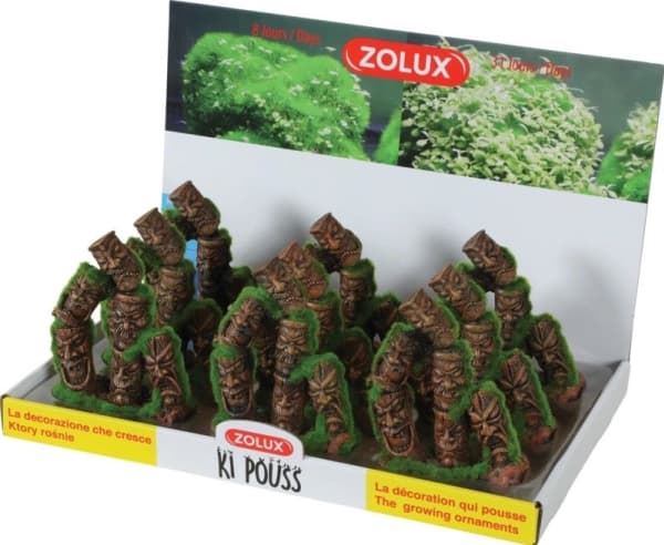 Zolux Totem koristelu 3 pylvästä