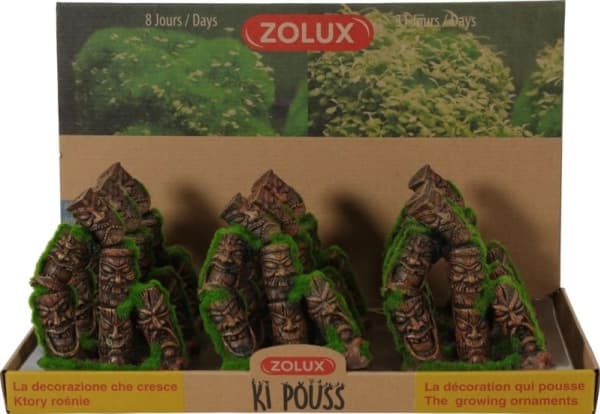 Zolux Totem koristelu 3 pylvästä