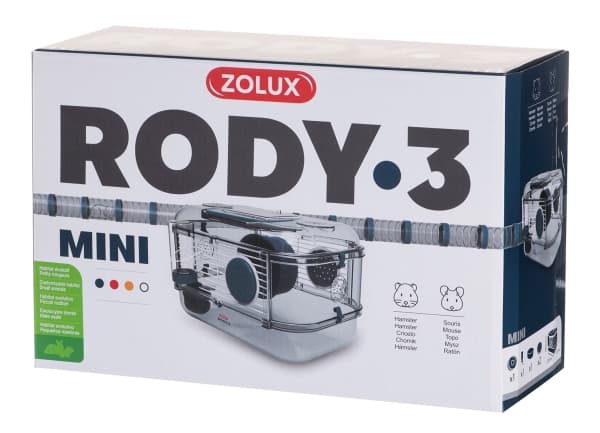 ZOLUX Rody 3 Mini Bur - Blå